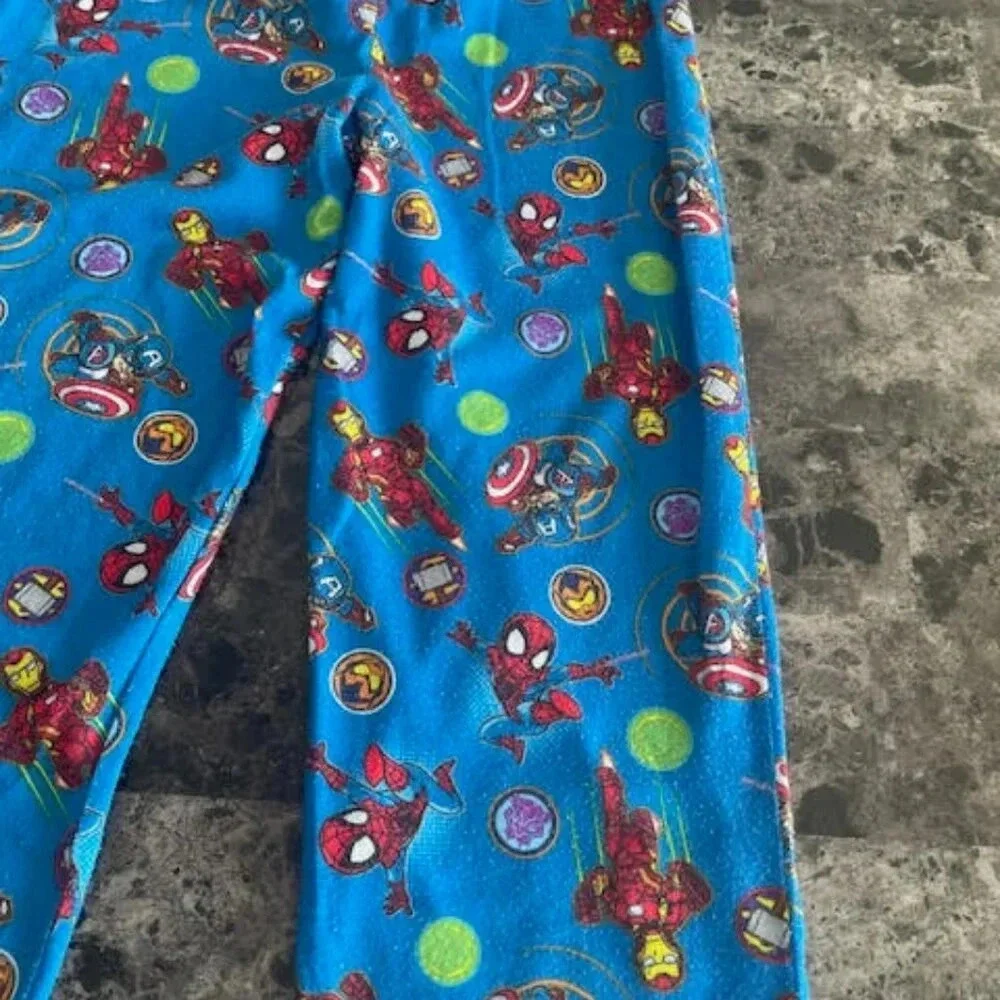 Marvel Super Hero Adventures Avengers Toddler Boys 2-Piece Pajama Set, Size 5T